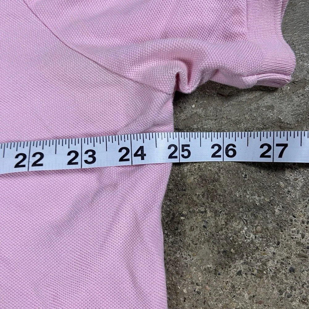Polo Ralph Lauren‎ Polo Shirt Size XL Pink Classic Fit Short Sleeve Blue Pony